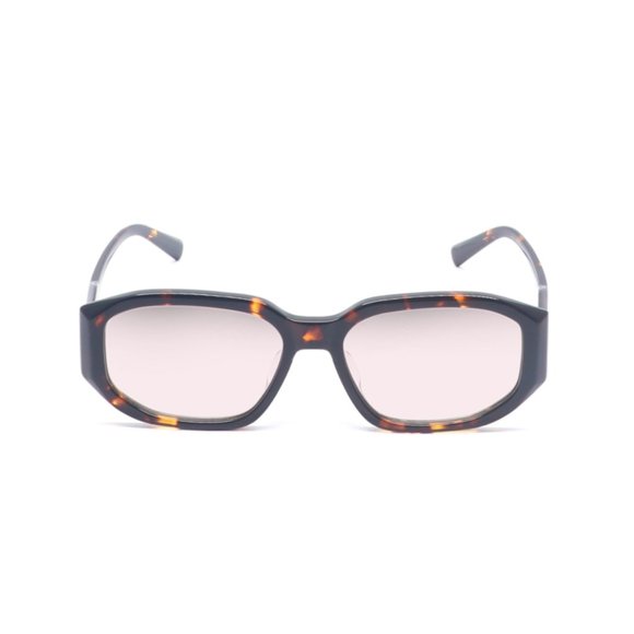 Katz Dark Havana Women Cat-Eye Sunglasses De Noblag Pink Nylon Lenses - Picture 1 of 4